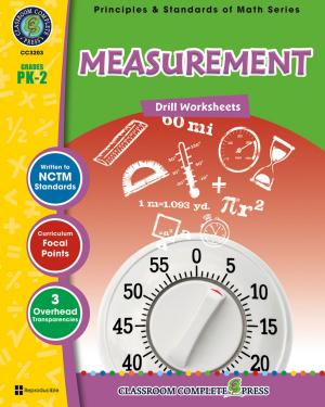 Cover of the book Measurement - Drill Sheets Gr. PK-2 by Michelle Jensen