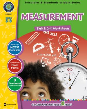 Book cover of Measurement - Task & Drill Sheets Gr. 3-5