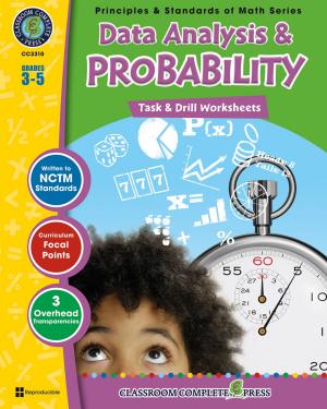 Book cover of Data Analysis & Probability - Task & Drill Sheets Gr. 3-5