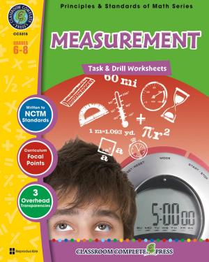 Book cover of Measurement - Task & Drill Sheets Gr. 6-8