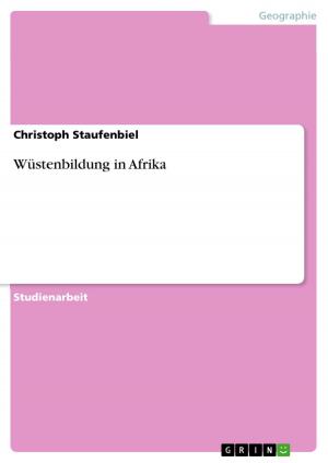 Cover of the book Wüstenbildung in Afrika by Alexander Reden