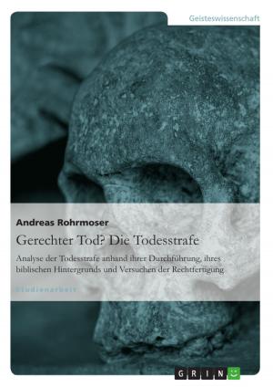 Cover of the book Gerechter Tod? Die Todesstrafe by Kathrin Morawietz