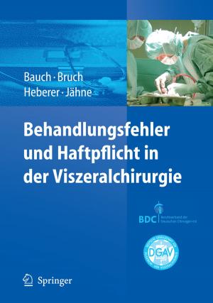 Cover of the book Behandlungsfehler und Haftpflicht in der Viszeralchirurgie by Alexander Malkwitz, Norbert Mittelstädt, Jens Bierwisch, Johann Ehlers, Thies Helbig, Ralf Steding
