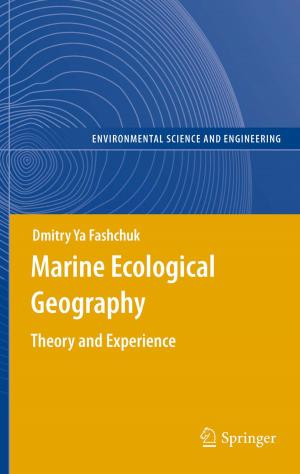Cover of the book Marine Ecological Geography by Kamran Dadkhah