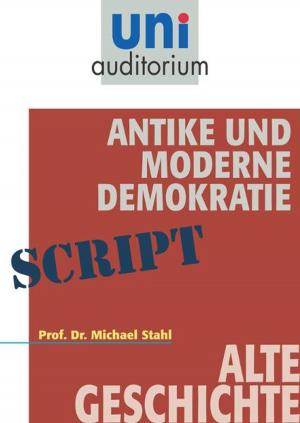 Book cover of Antike und moderne Demokratie
