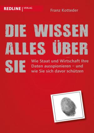 Cover of the book Die wissen alles über Sie by Rainer Zitelmann