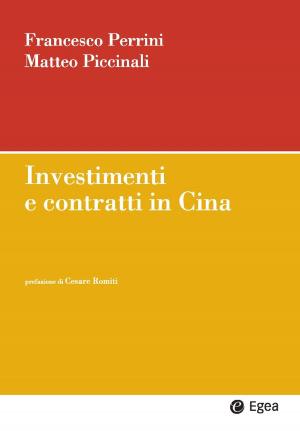 Book cover of Investimenti e contratti in Cina