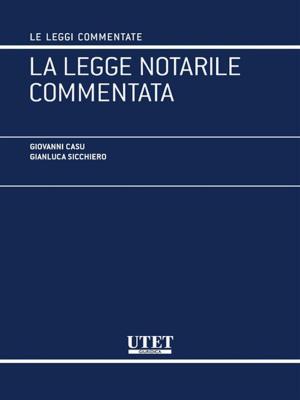 Cover of the book La legge notarile commentata by Emanuela Navarretta, Andrea Orestano