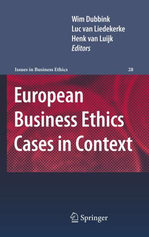 Cover of European Business Ethics Cases in Context