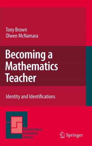 Book cover of Becoming a Mathematics Teacher