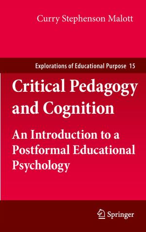 Cover of the book Critical Pedagogy and Cognition by Jan Piet Honig