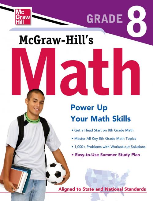 Cover of the book McGraw-Hill's Math Grade 8 by McGraw-Hill Editors, McGraw-Hill Education