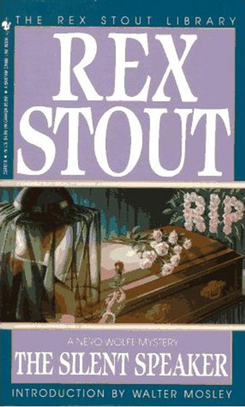 Cover of the book The Silent Speaker by Rex Stout, Random House Publishing Group