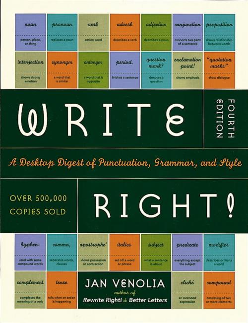 Cover of the book Write Right! by Jan Venolia, Potter/Ten Speed/Harmony/Rodale