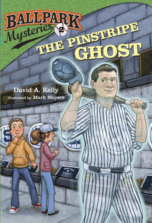 Cover of the book Ballpark Mysteries #2: The Pinstripe Ghost by David A. Kelly, Random House Children's Books
