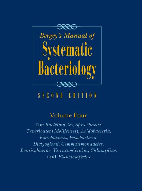 Cover of the book Bergey's Manual of Systematic Bacteriology by Aidan Parte, Springer New York