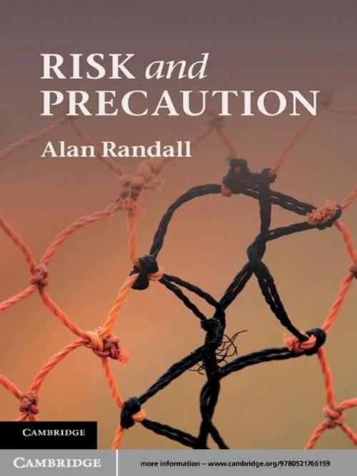 Cover of the book Risk and Precaution by Professor Alan Randall, Cambridge University Press