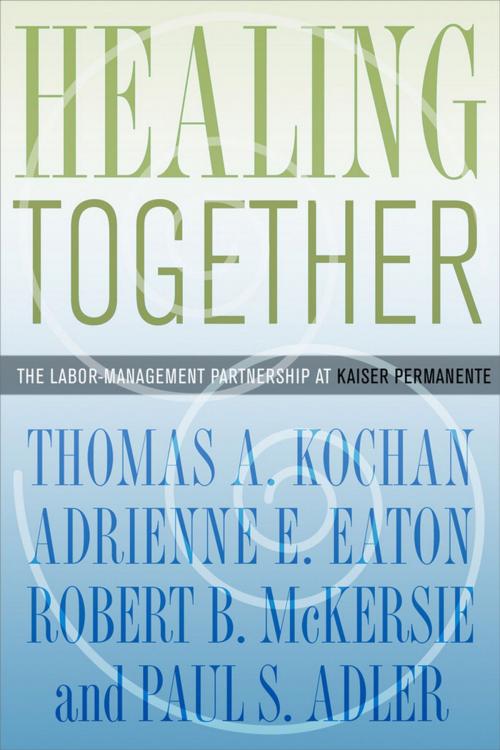 Cover of the book Healing Together by Thomas A. Kochan, Adrienne E. Eaton, Robert B. McKersie, Paul S. Adler, Cornell University Press