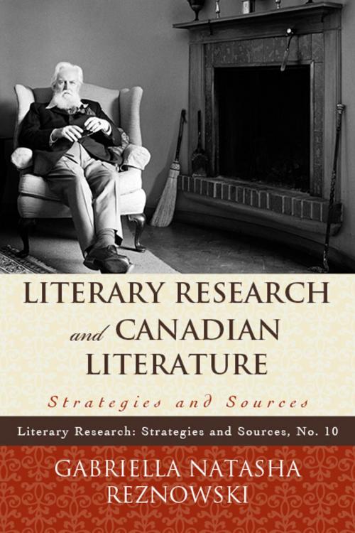 Cover of the book Literary Research and Canadian Literature by Gabriella Reznowski, Scarecrow Press