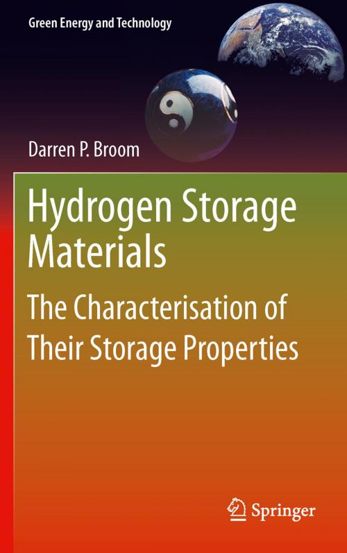 Cover of the book Hydrogen Storage Materials by Darren P. Broom, Springer London