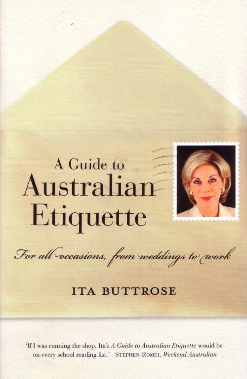 Cover of the book A Guide To Australian Etiquette by Ita Buttrose, Ita Buttrose, Penguin Books Ltd