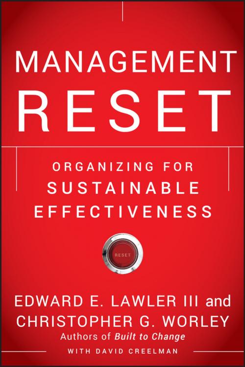 Cover of the book Management Reset by Edward E. Lawler III, Christopher G. Worley, Wiley