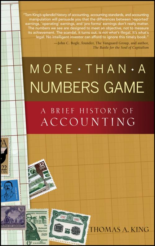Cover of the book More Than a Numbers Game by Thomas A. King, Wiley