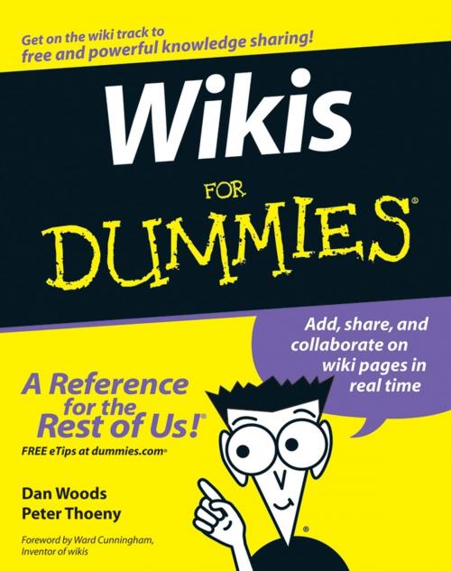 Cover of the book Wikis For Dummies by Dan Woods, Peter Thoeny, Wiley