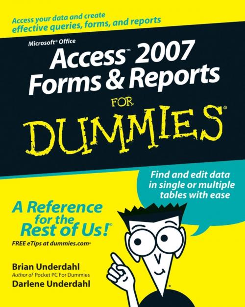 Cover of the book Access 2007 Forms and Reports For Dummies by Brian Underdahl, Darlene Underdahl, Wiley