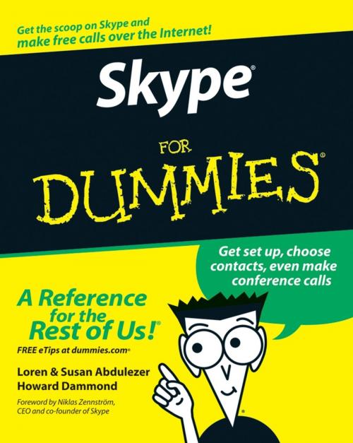 Cover of the book Skype For Dummies by Loren Abdulezer, Susan Abdulezer, Howard Dammond, Wiley