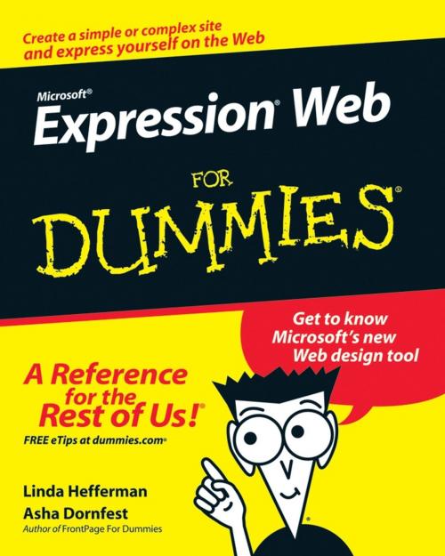 Cover of the book Microsoft Expression Web For Dummies by Linda Hefferman, Asha Dornfest, Wiley