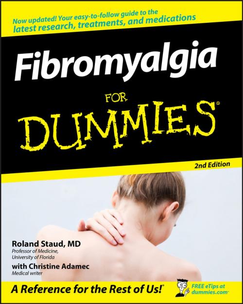 Cover of the book Fibromyalgia For Dummies by Roland Staud, Wiley