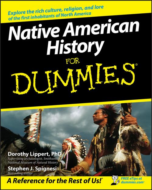 Cover of the book Native American History For Dummies by Dorothy Lippert, Stephen J. Spignesi, Wiley