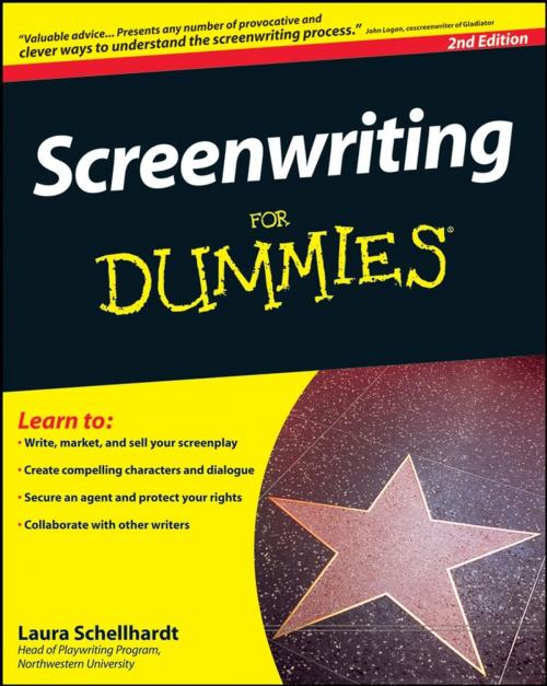 Cover of the book Screenwriting For Dummies by Laura Schellhardt, Wiley