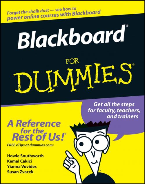 Cover of the book Blackboard For Dummies by Howie Southworth, Kemal Cakici, Yianna Vovides, Susan Zvacek, Wiley