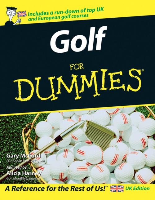 Cover of the book Golf For Dummies by Alicia Harney, Gary McCord, Wiley