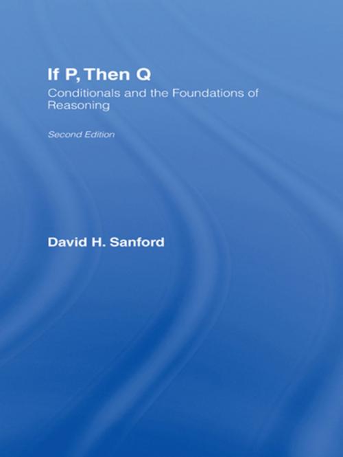 Cover of the book If P, Then Q by David Sanford, Taylor and Francis