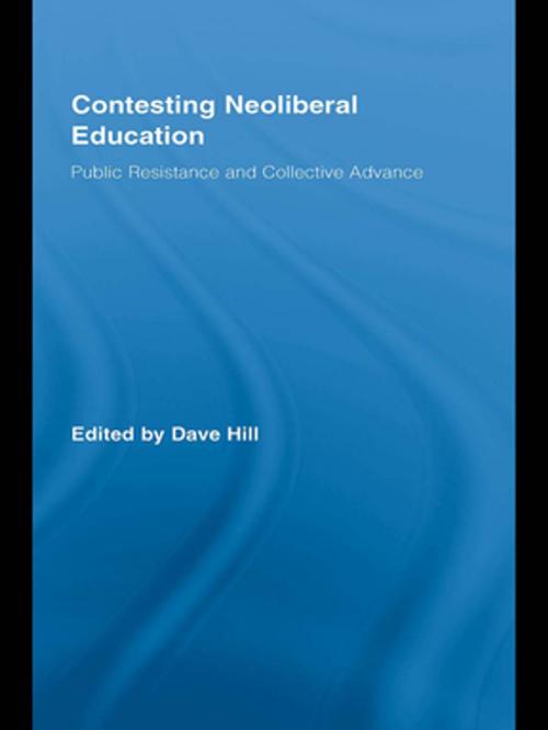 Cover of the book Contesting Neoliberal Education by , Taylor and Francis