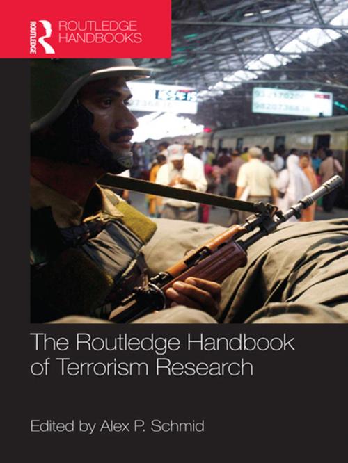 Cover of the book The Routledge Handbook of Terrorism Research by , Taylor and Francis