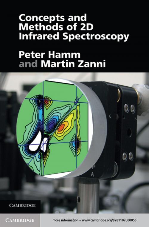 Cover of the book Concepts and Methods of 2D Infrared Spectroscopy by Peter Hamm, Martin Zanni, Cambridge University Press