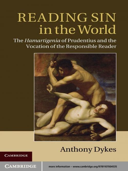 Cover of the book Reading Sin in the World by Anthony Dykes, Cambridge University Press