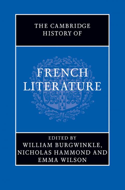 Cover of the book The Cambridge History of French Literature by , Cambridge University Press