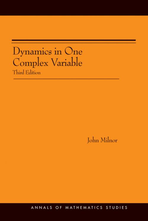 Cover of the book Dynamics in One Complex Variable. (AM-160) by John Milnor, Princeton University Press