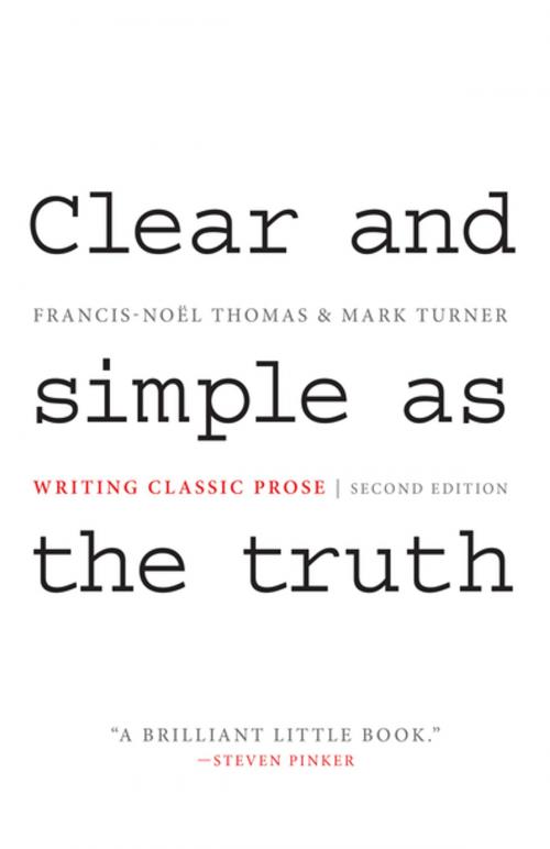 Cover of the book Clear and Simple as the Truth by Francis-Noël Thomas, Mark Turner, Princeton University Press