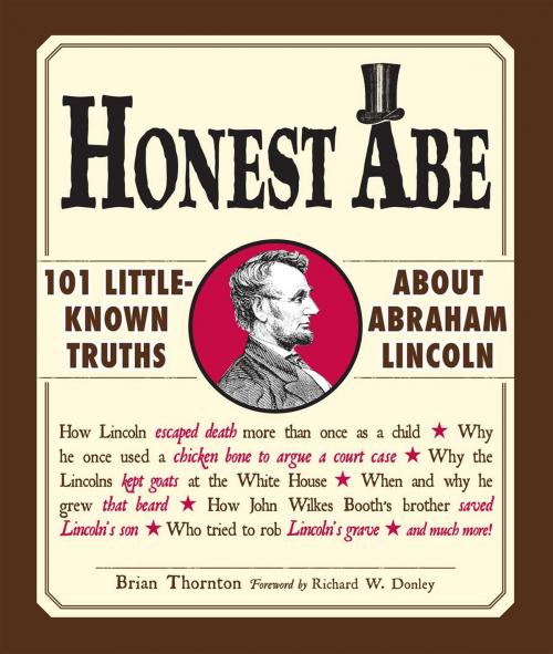 Cover of the book Honest Abe by Brian Thornton, Adams Media