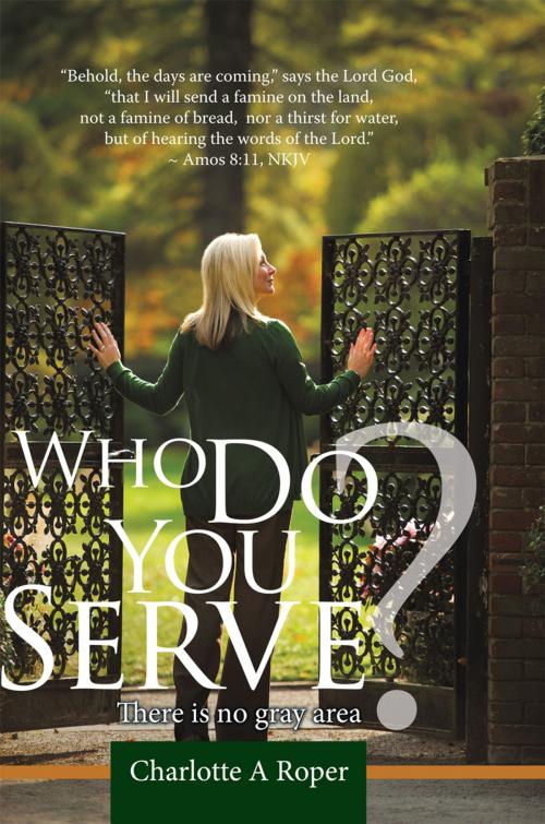 Cover of the book Who Do You Serve? by Charlotte A Roper, WestBow Press