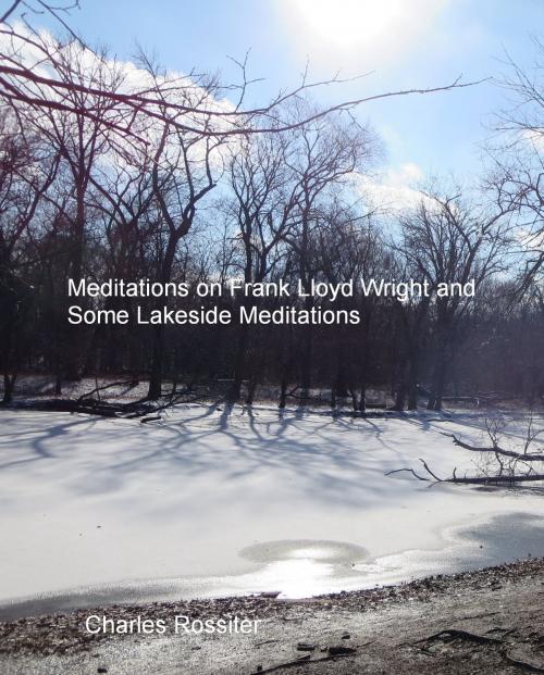 Cover of the book Meditations on Frank Lloyd Wright and Lakeside Meditations by Charles Rossiter, Charles Rossiter