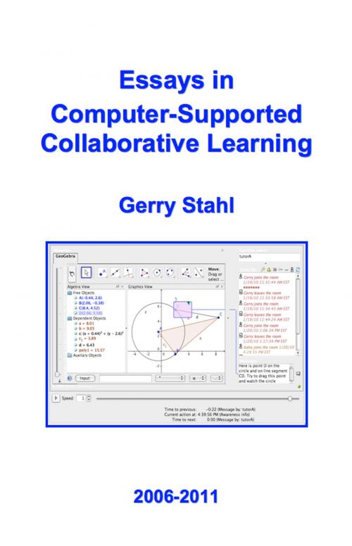 Cover of the book Essays in Computer-Supported Collaborative Learning by Gerry Stahl, Gerry Stahl