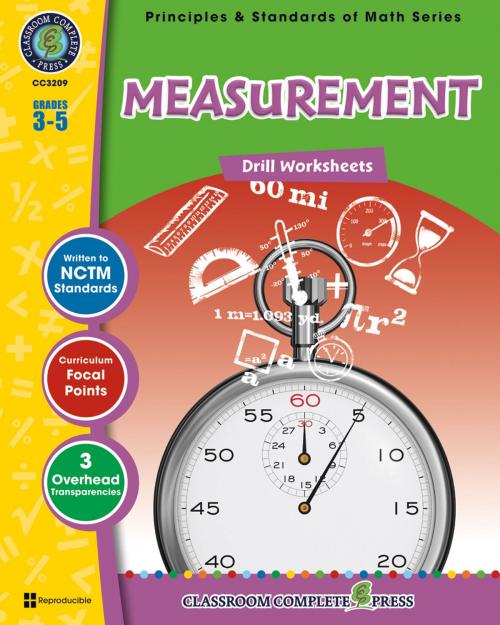 Cover of the book Measurement - Drill Sheets Gr. 3-5 by Chris Forest, Classroom Complete Press Ltd