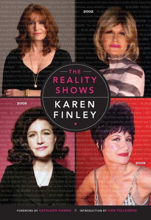 Cover of the book The Reality Shows by Karen Finley, The Feminist Press at CUNY